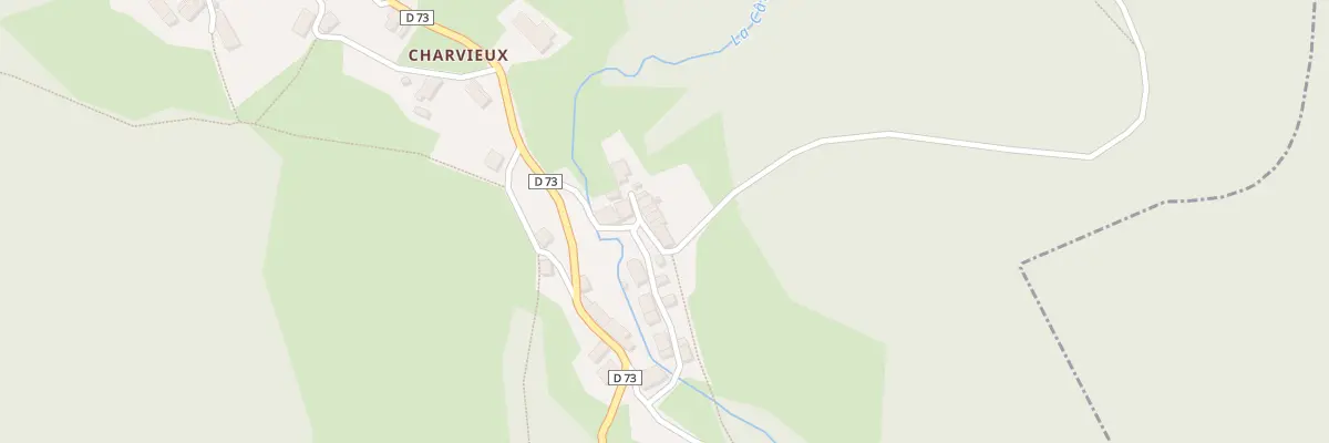 Plan du 215 Che du Flachet à Conand