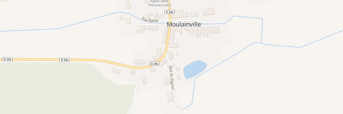 Plan du 1 Rue du Pignon à Moulainville