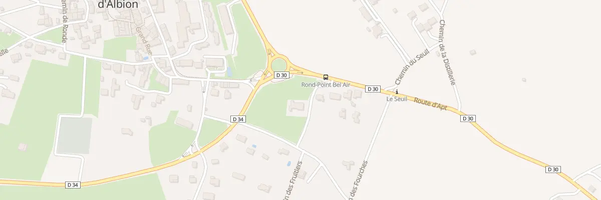 Plan du 46 Rte d’Apt à Saint-Christol