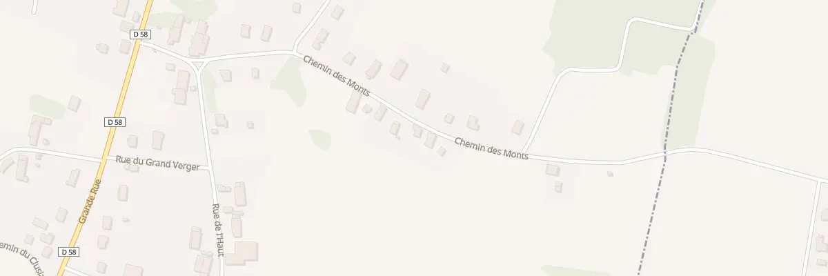 Plan du 30 Che des Monts à Vincent-Froideville