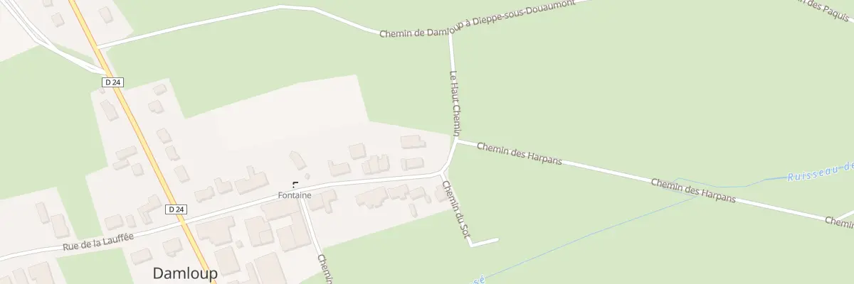 Plan du 17B Rue de Feuilla à Damloup