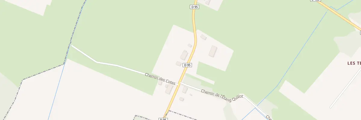 Plan du 5010 Les Champs Derriere à Francheville