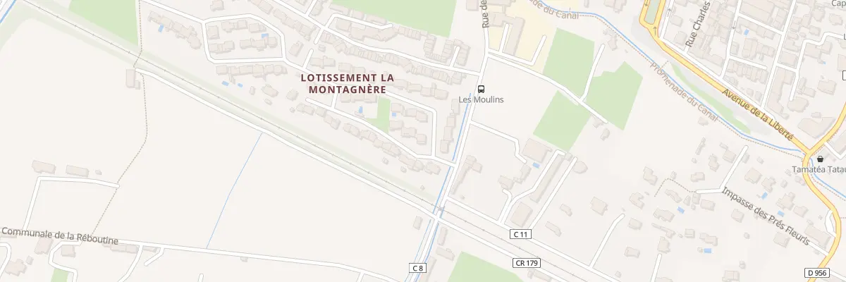 Plan du 45 La Montagnere à Pertuis