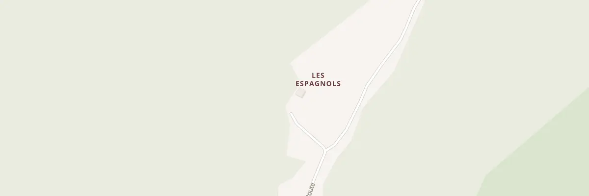 Plan du 5018 Les Espagnols à Lagarde-d’Apt