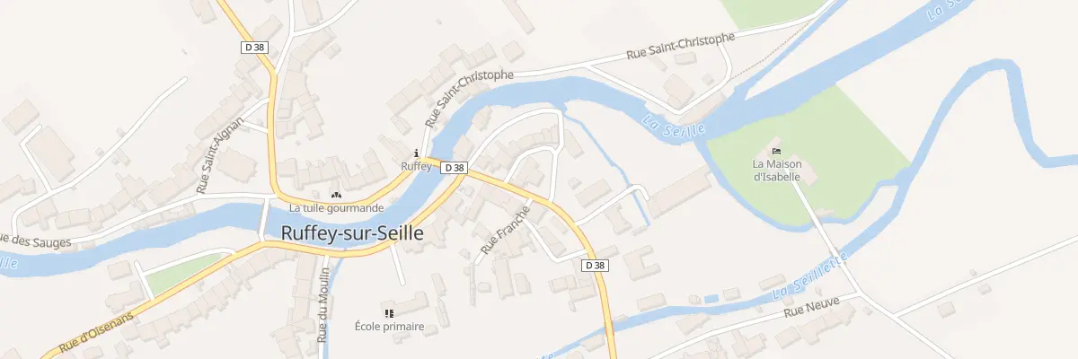 Plan du 275 Rue du Général Lecourbe à Ruffey-sur-Seille