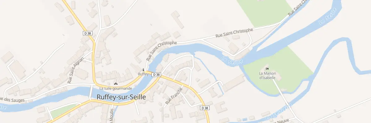 Plan du 78 Rue de la Levée à Ruffey-sur-Seille