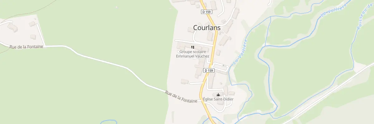 Plan du 340 Rue Robert Morland à Courlans