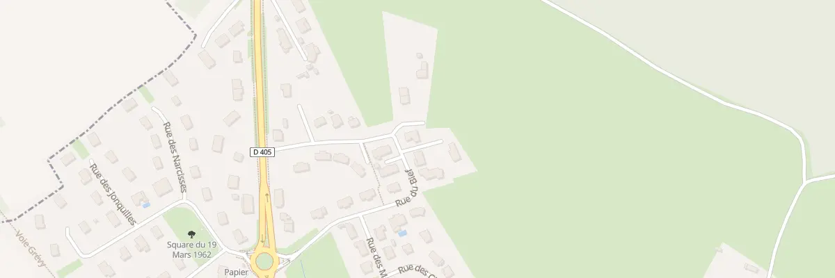 Plan du 11 Rue du Bief à Villette-lès-Dole