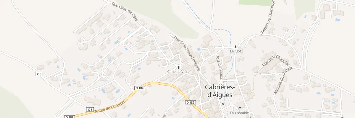 Plan du 5079 Cabrieres à Cabrières-d’Aigues