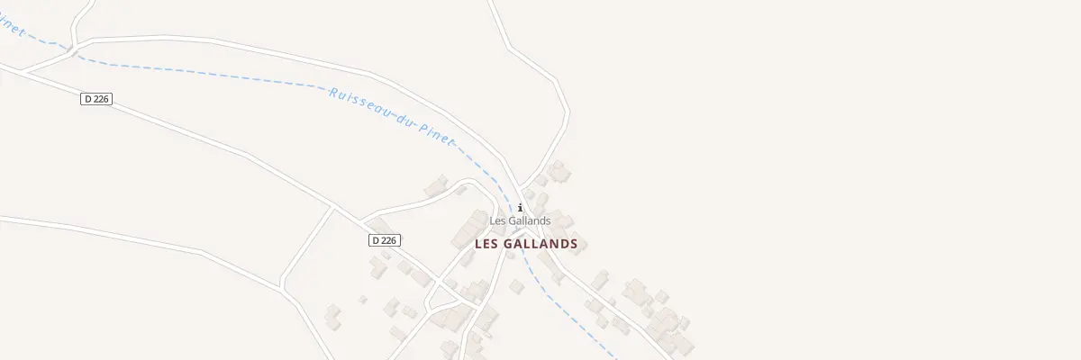 Plan du 25 Che du Ruisseau à Menglon