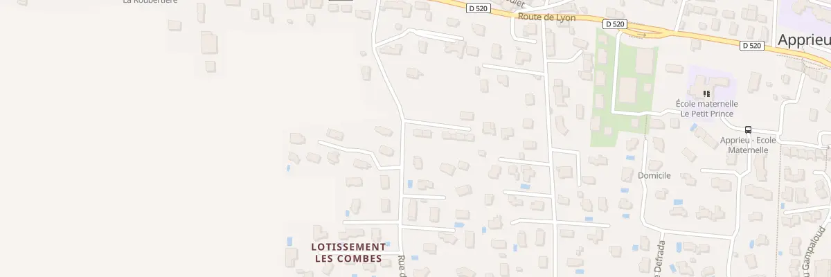 Plan du 105 Rue du Bois à Apprieu