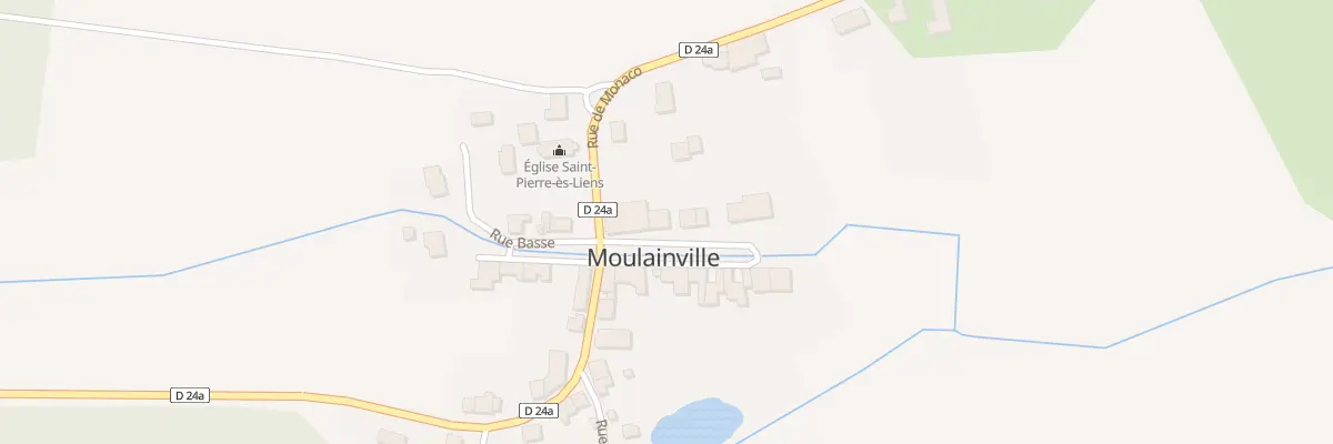 Plan du 8 Rue Basse à Moulainville