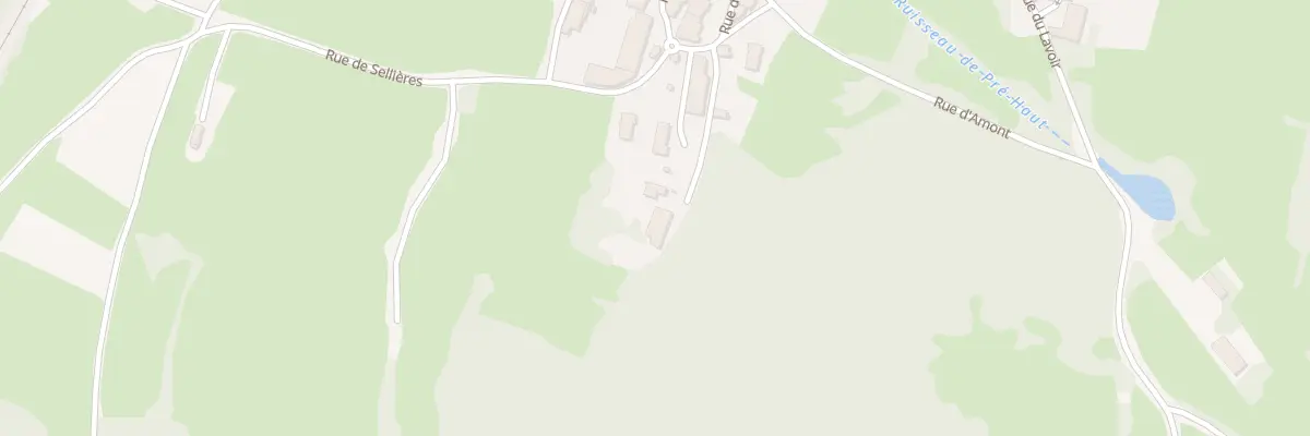 Plan du 168 Rue du Vignier à Cesancey
