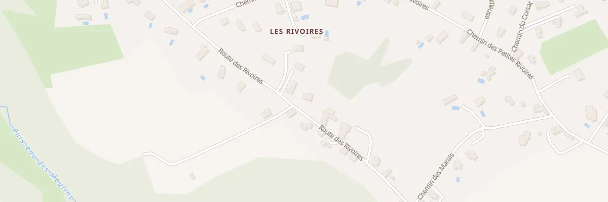 Plan du 185 Rte des Rivoires à Saint-Didier-de-la-Tour