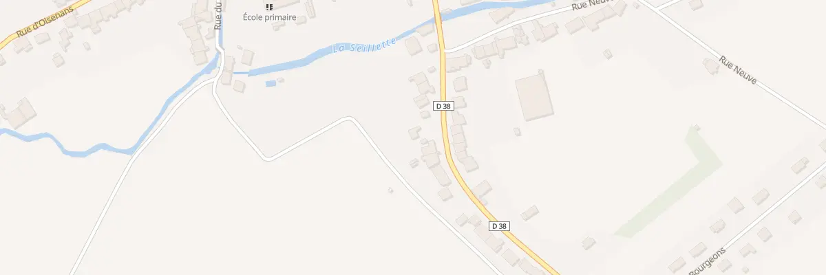 Plan du 110 Rue du Général Gauthier à Ruffey-sur-Seille