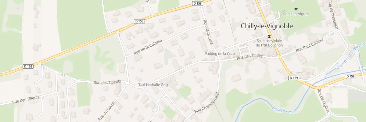 Plan du 96 Rue de la Colonie à Chilly-le-Vignoble