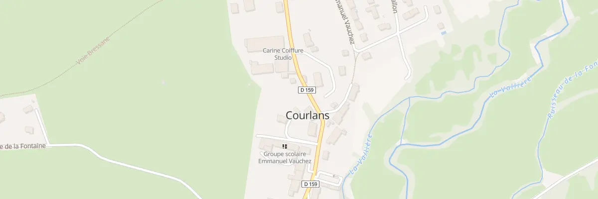 Plan du 234 Rue Robert Morland à Courlans