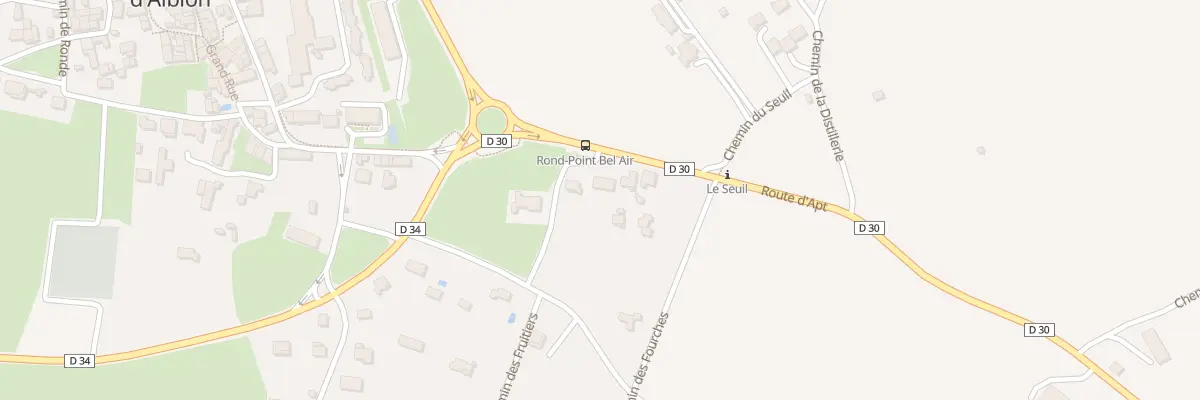 Plan du 84 Rte d’Apt à Saint-Christol