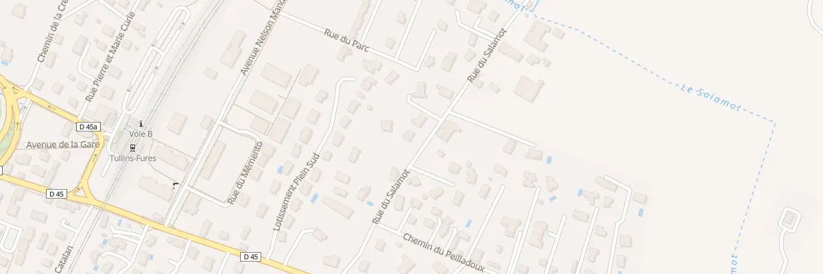 Plan du 11 Rue du Salamot à Tullins