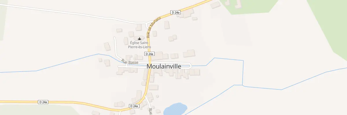 Plan du 6 Rue Basse à Moulainville