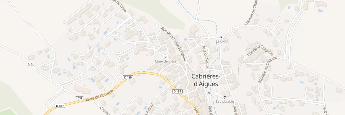 Plan du 5075 Rue de l’Invent à Cabrières-d’Aigues