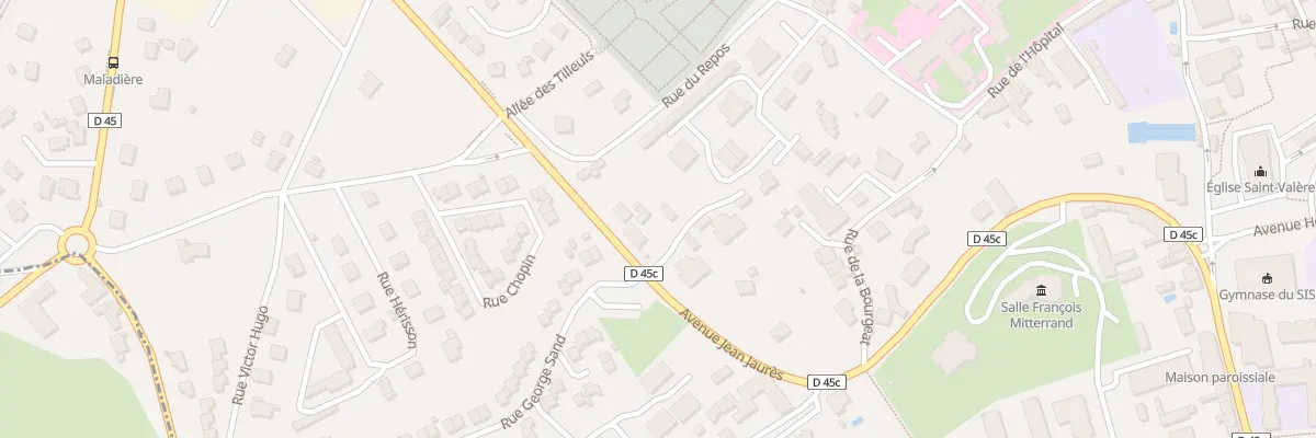 Plan du 794 Av Jean Jaures à Rives