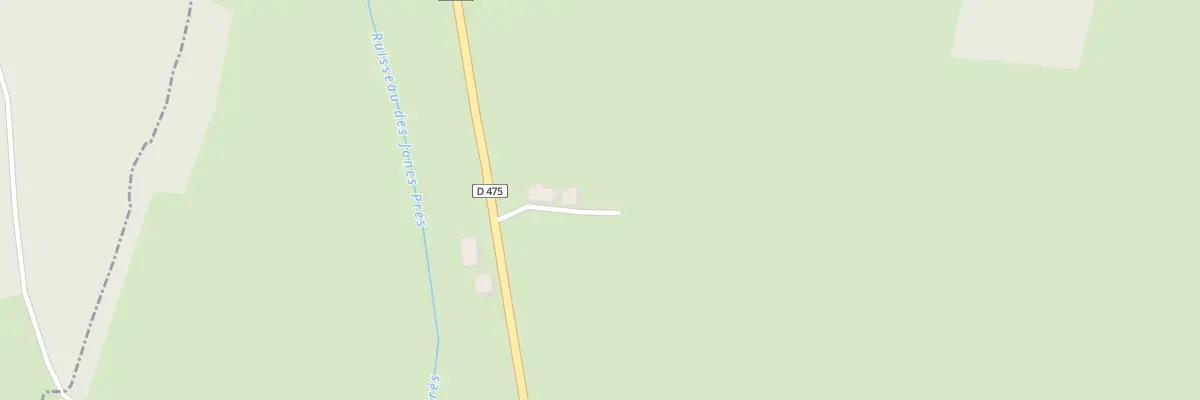 Plan du 3 Che de la Malatière à Menotey