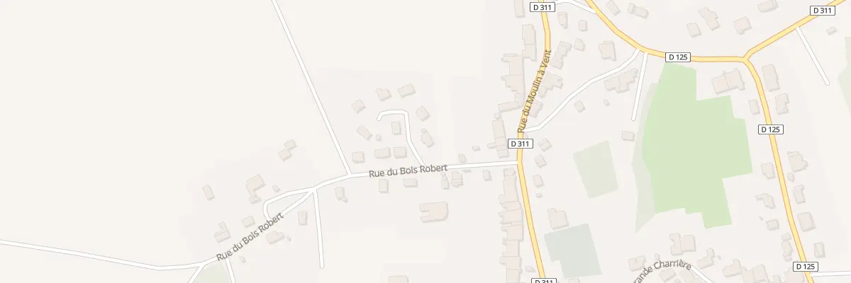 Plan du 2 Rue des Longues Raies à Champsevraine