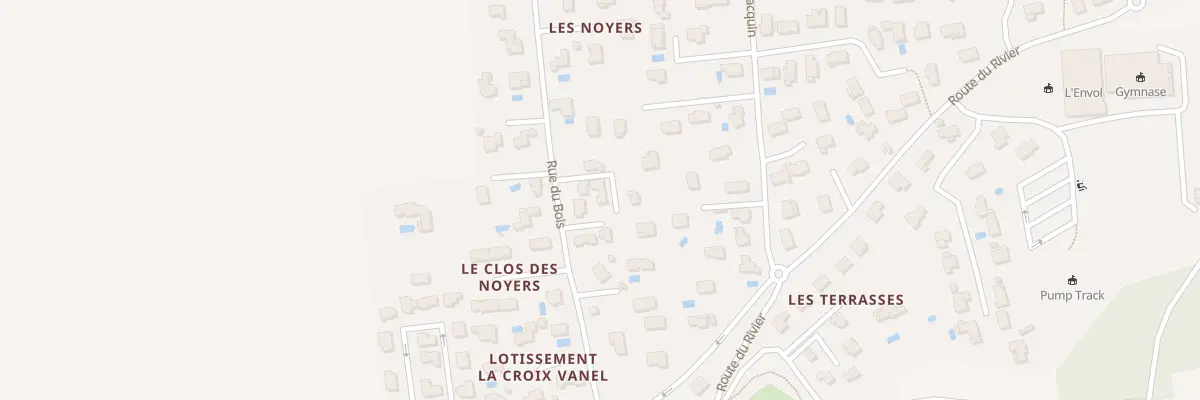 Plan du 517 Rue du Bois à Apprieu