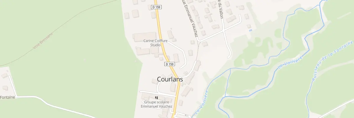 Plan du 185 Rue Robert Morland à Courlans