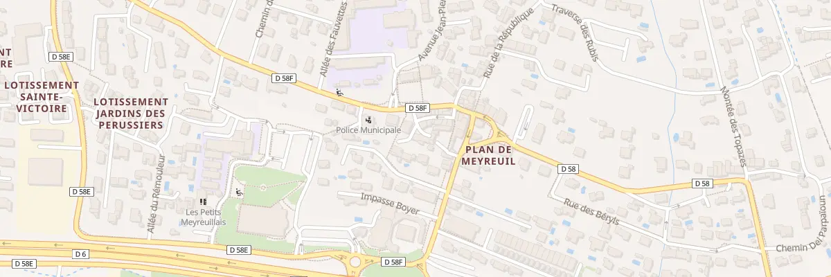 Plan du 20 Rue du Midi à Meyreuil