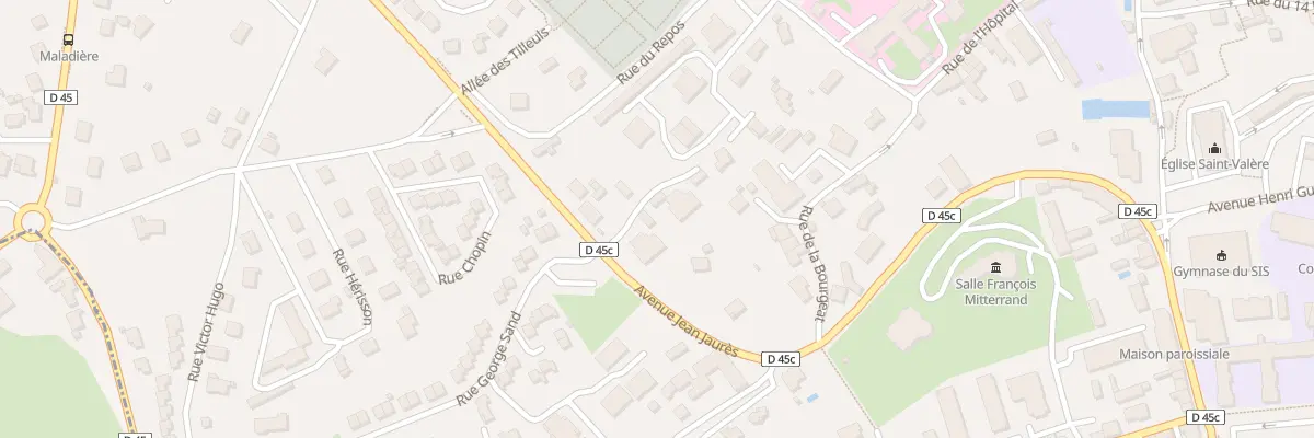 Plan du 764 Av Jean Jaures à Rives