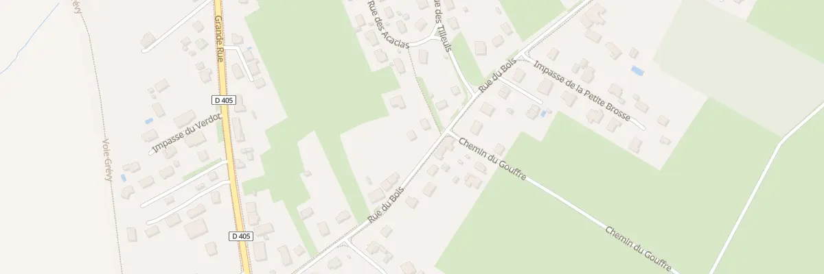 Plan du 16 Rue du Bois à Villette-lès-Dole