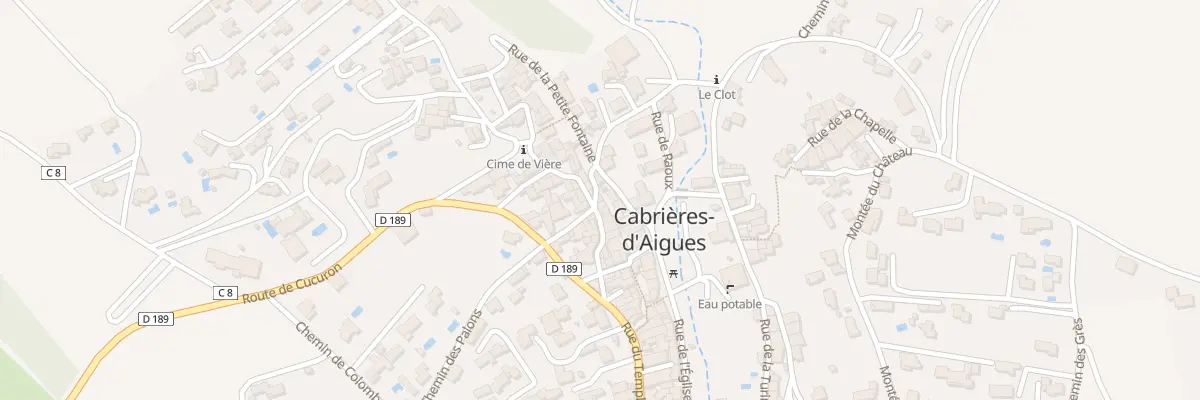 Plan du 5104 Cabrieres à Cabrières-d’Aigues