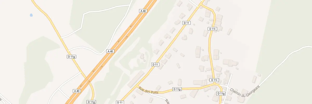 Plan du 285 Rte de la Tillette à Ceignes