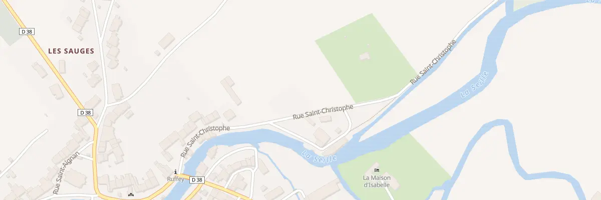 Plan du 277 Rue Saint-christophe à Ruffey-sur-Seille