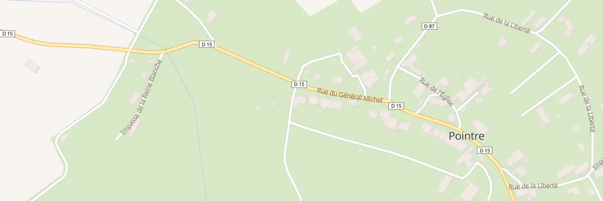Plan du 30 Rue du Général Michel à Pointre
