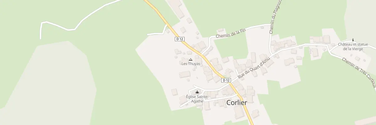Plan du 277 Rue Principale à Corlier