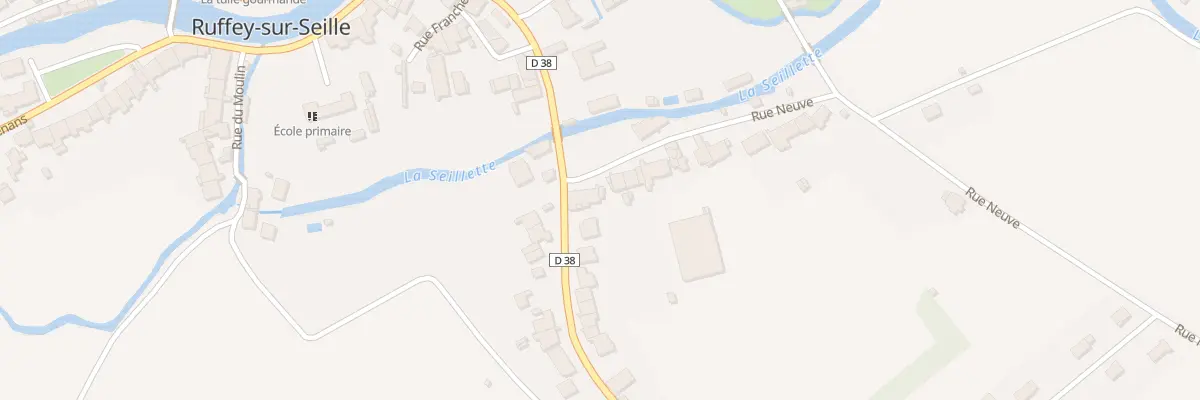 Plan du 57 Rue du Général Gauthier à Ruffey-sur-Seille
