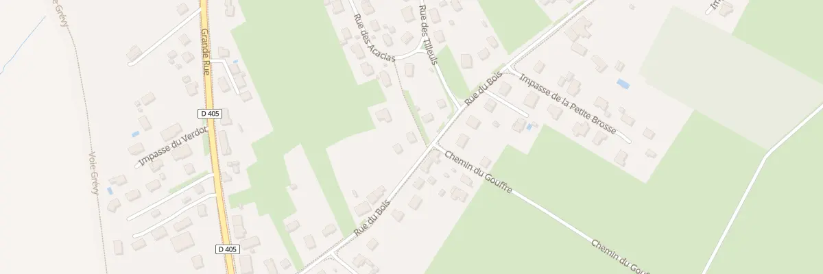 Plan du 18 Rue du Bois à Villette-lès-Dole
