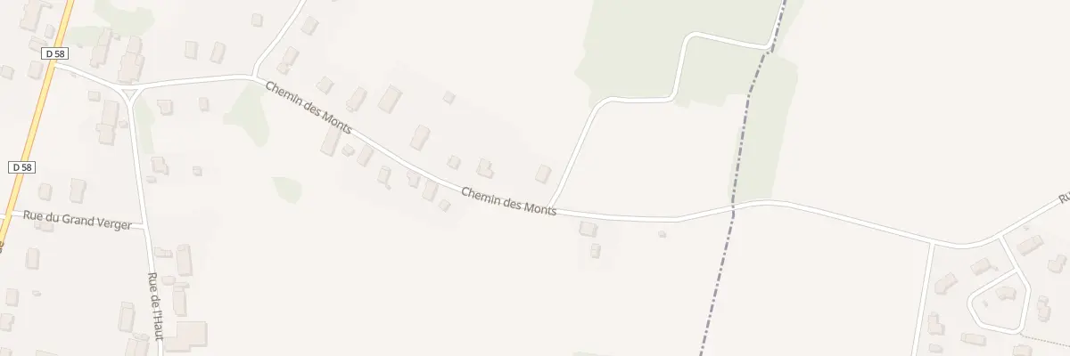 Plan du 37 Che des Monts à Vincent-Froideville