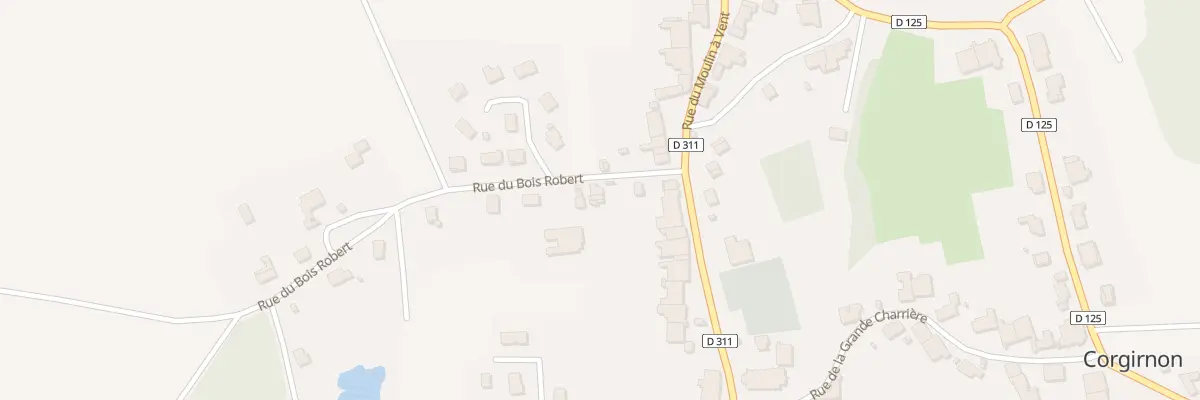 Plan du 5 Rue du Bois Robert à Champsevraine