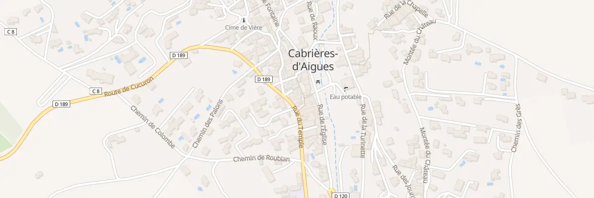 Plan du 5576F Rue du Temple à Cabrières-d’Aigues