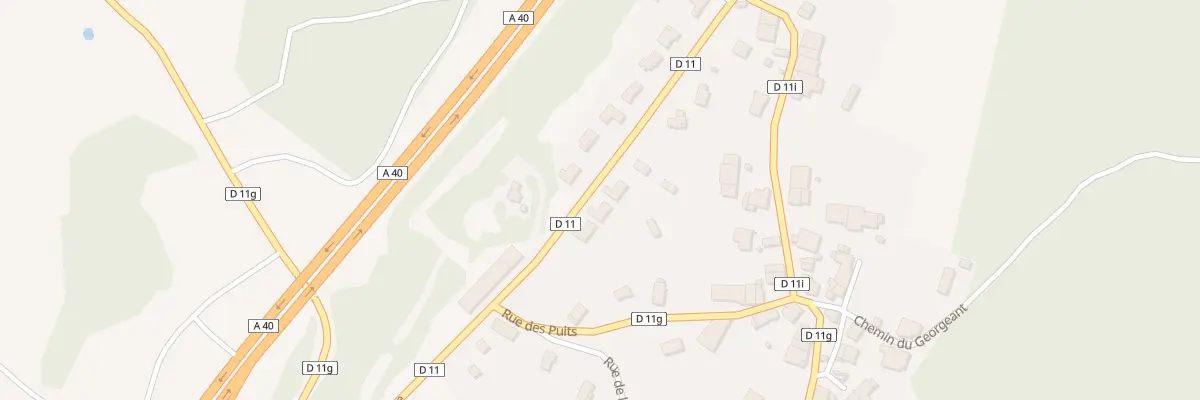 Plan du 270 Rte de la Tillette à Ceignes