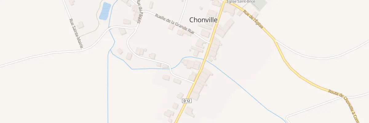 Plan du 30 Gr Grande Rue A Chonville à Chonville-Malaumont