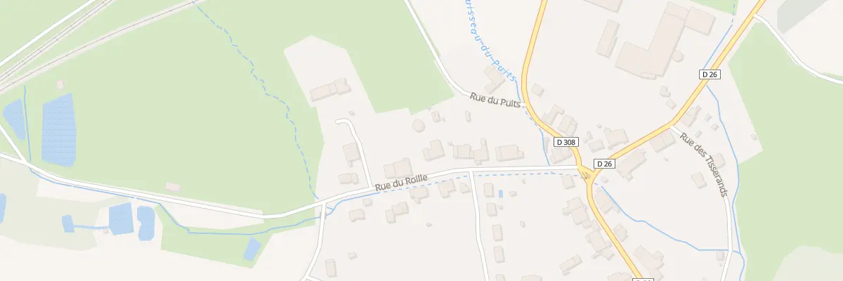 Plan du 16 Rue du Roille à Chaudenay