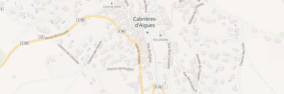 Plan du 5129 Cabrieres à Cabrières-d’Aigues