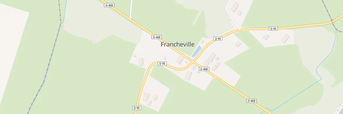 Plan du 5005 Les Champs Derriere à Francheville
