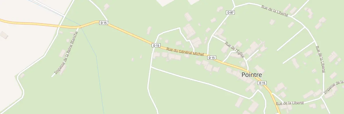 Plan du 26 Rue du Général Michel à Pointre