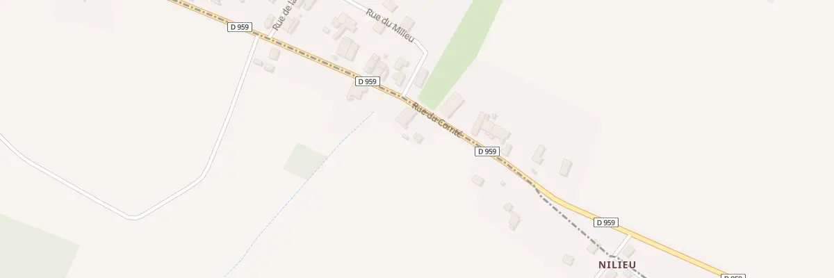 Plan du 10 Rue du Comté à Champagney